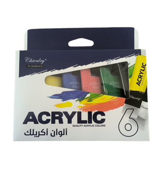 Chivalry Acrylic Paint Tubes