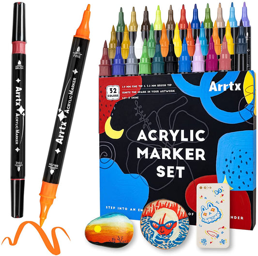 Arrtx Acrylic Paint Marker Pens