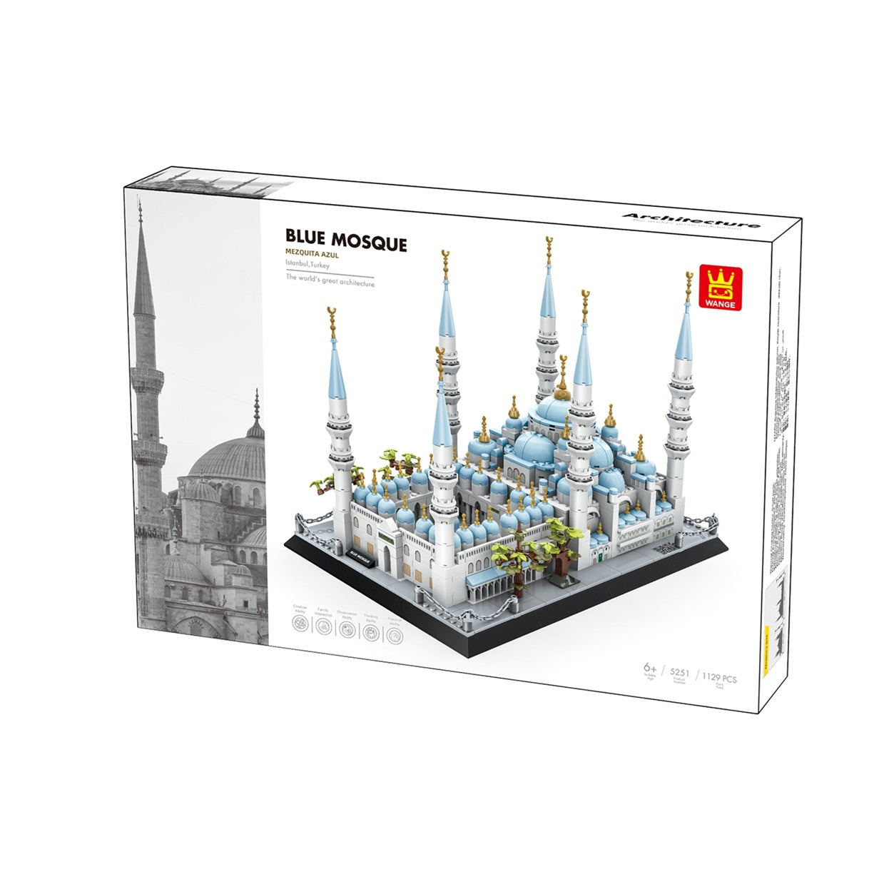 Blue Mosque Building Block Set