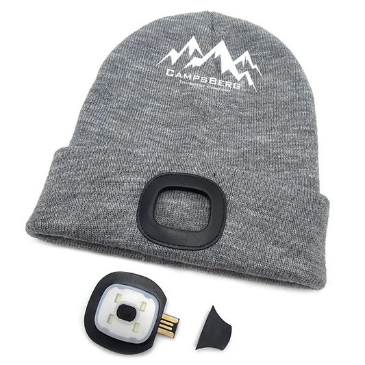 CampsBerg - Outdoor Beanie with Built-in LED