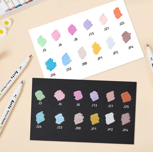 Arrtx - Acrylic Metallic Marker (12)
