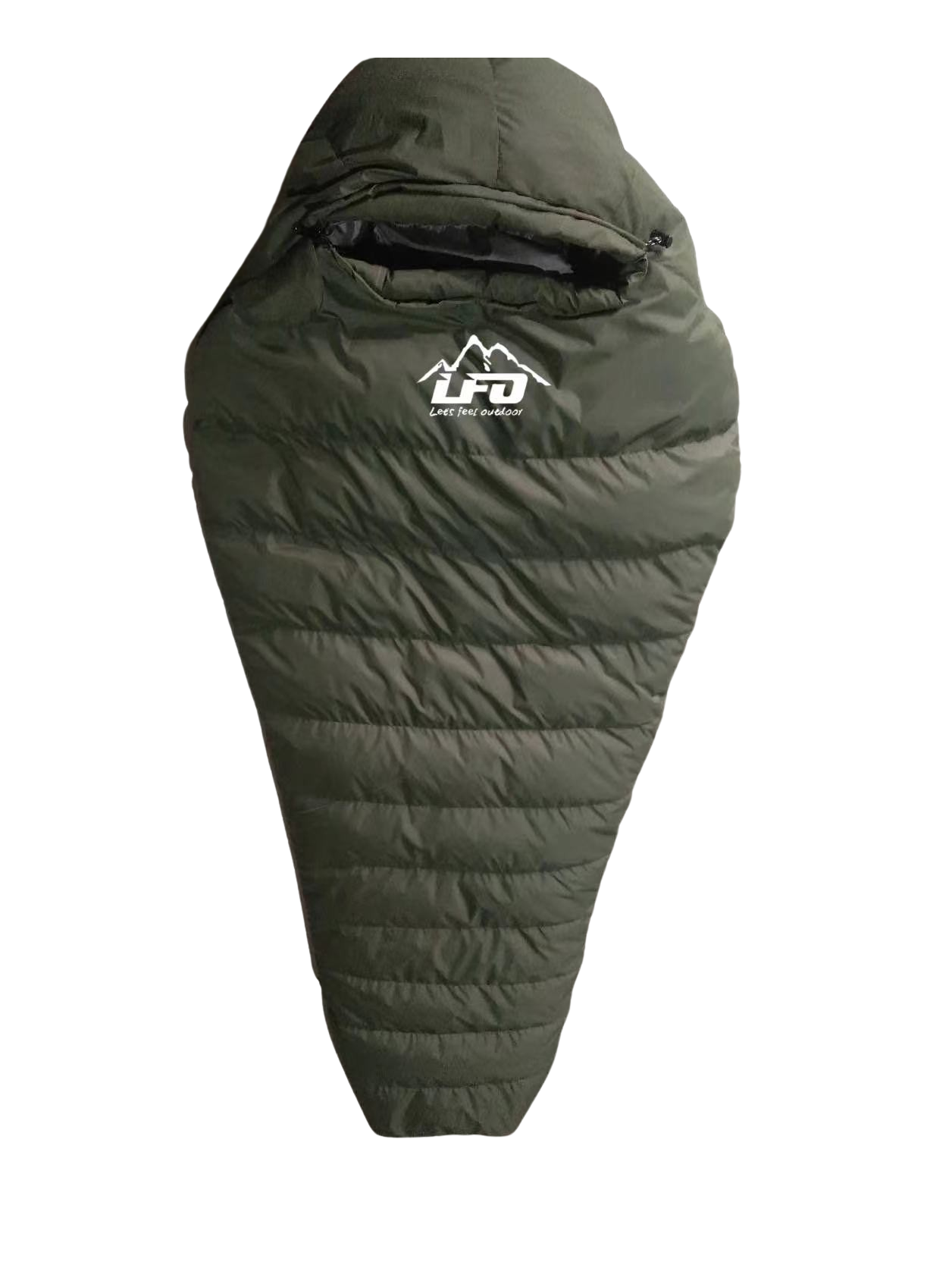 CampsBerg - LFO Military Green Duck Down Sleeping Bag