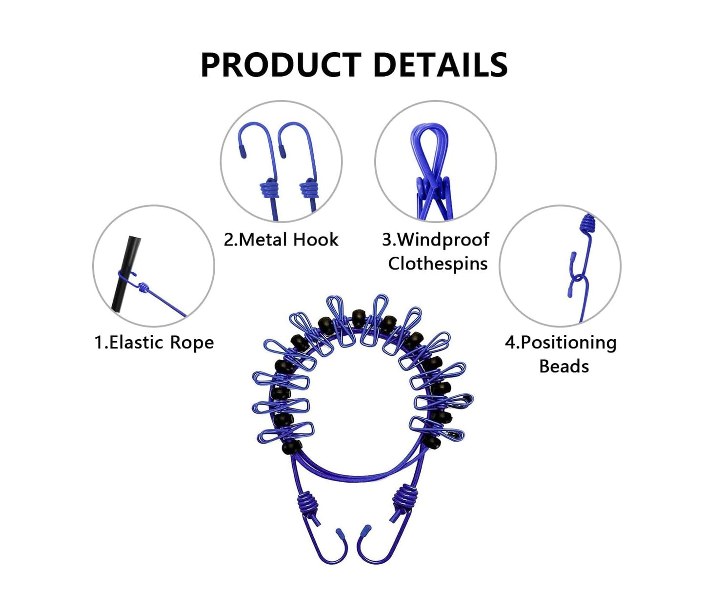 CampsBerg - Portable Washing Line