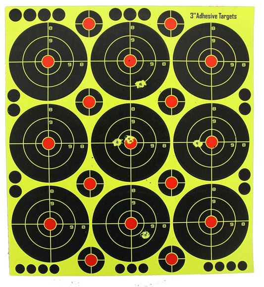 CampsBerg - 3 inch Splatter Shooting Targets