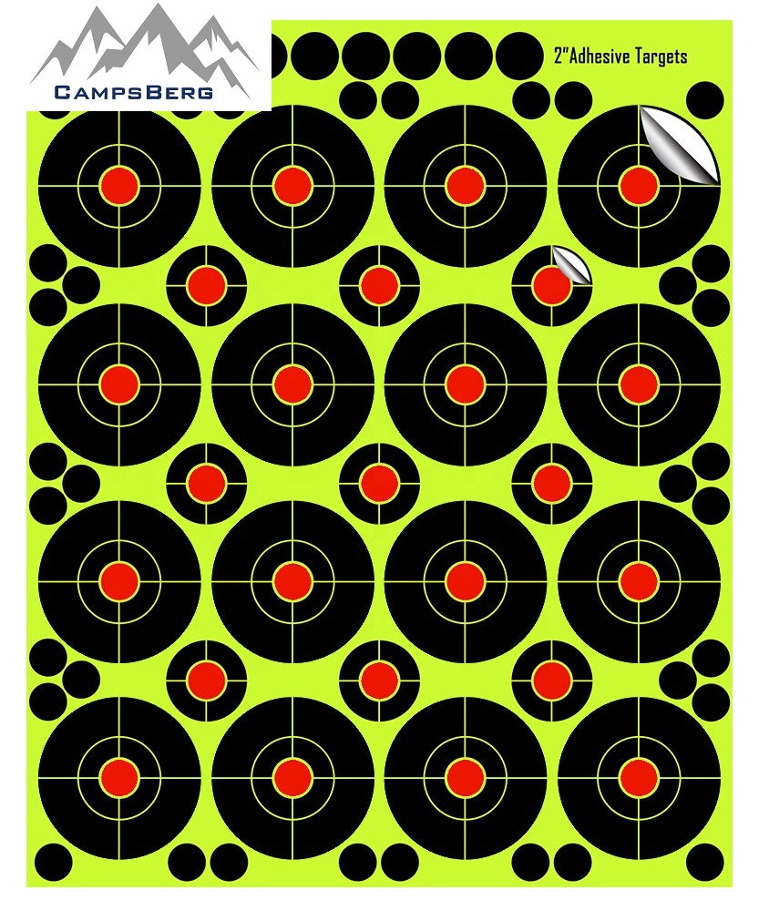 CampsBerg - 2-inch 16 Splash Shooting Targets - Pack of 25