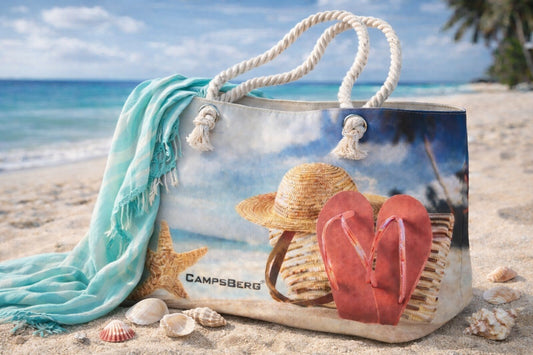 Campsberg - Beach Tote Bag