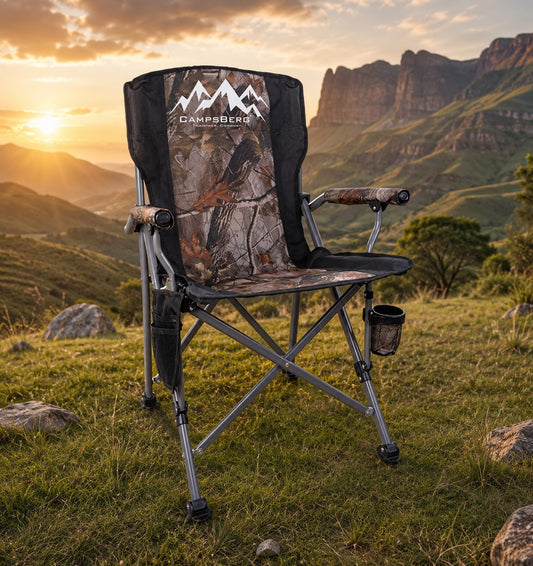 CampsBerg - Forest Camo Camping Chair