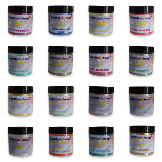 BubbleBean - Mica Pigment Pearlescent Powder