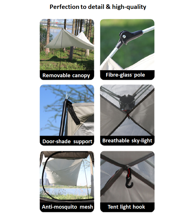 CampsBerg - Karoo Shades Camping Tent