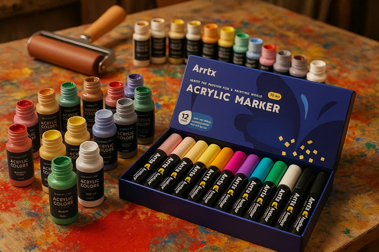Paints, Mediums & Paint Markers