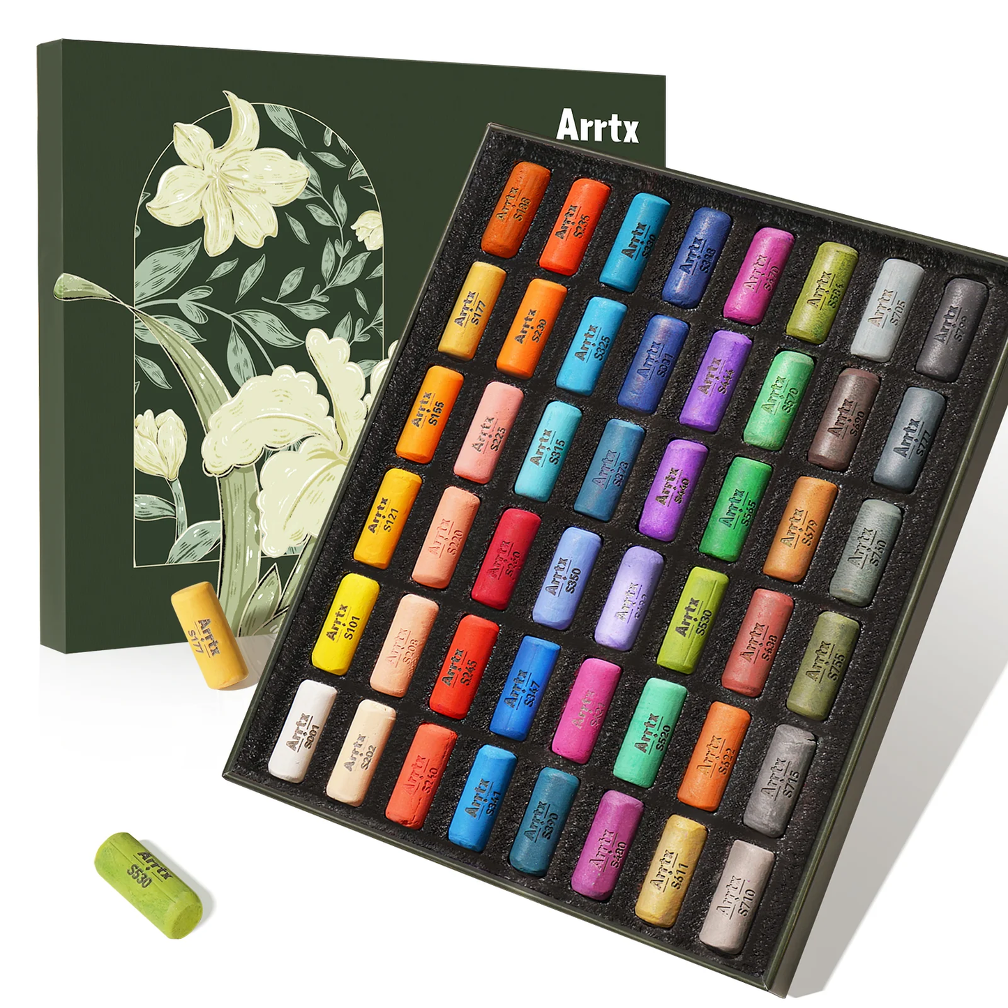 Arrtx - 48 Colours Soft Chalk Pastels