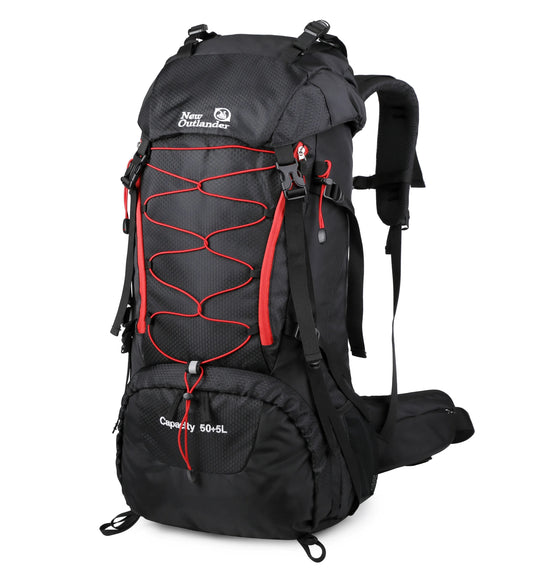 New Outlander - 50L + 5L Cross Hiking Backpack