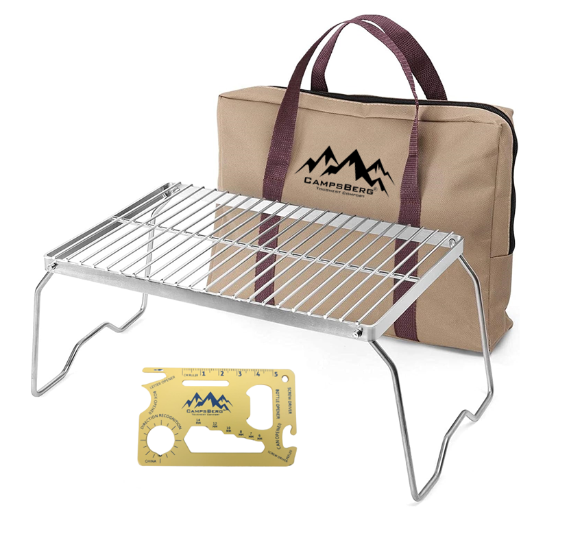 CampsBerg - Midi Minimalist Compact Floor Braai Set