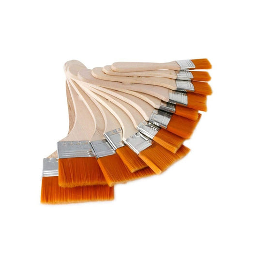 Nylon Artist Paint Brushes Set of 12