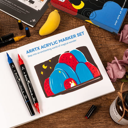 Arrtx Acrylic Paint Marker Pens