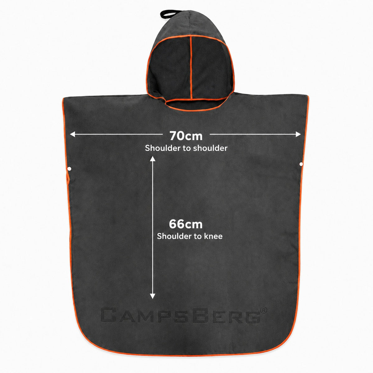 CampsBerg - Quick Dry Microfibre Kids Poncho Beach Towel