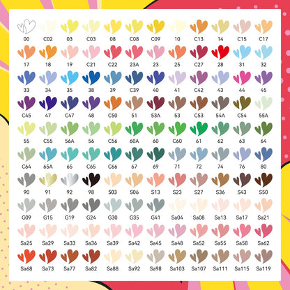 Arrtx - Acrylic Paint Markers 120A Anime