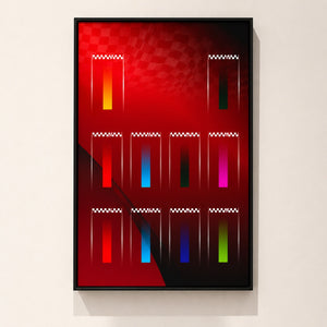 F1 Motorsport Display Frame