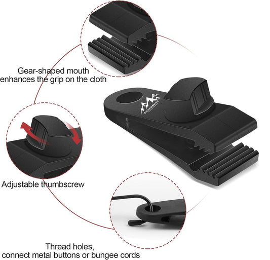 CampsBerg Thumb Screw Tarp Clips
