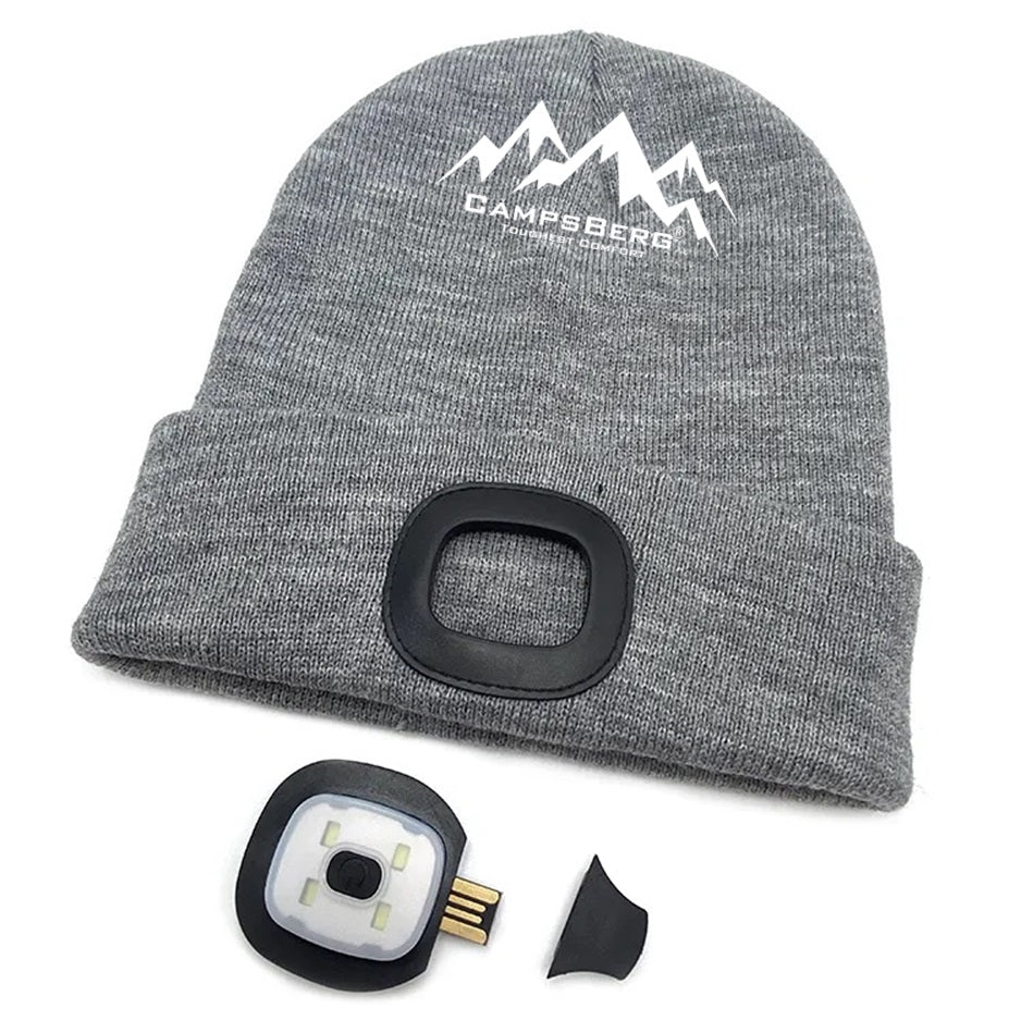 CampsBerg - Outdoor Beanie with Built-in LED