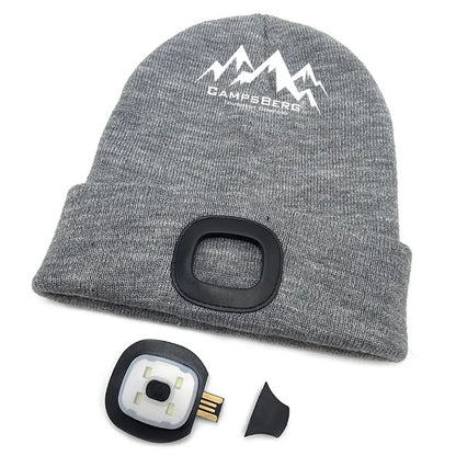 CampsBerg - Outdoor Beanie with Built-in LED
