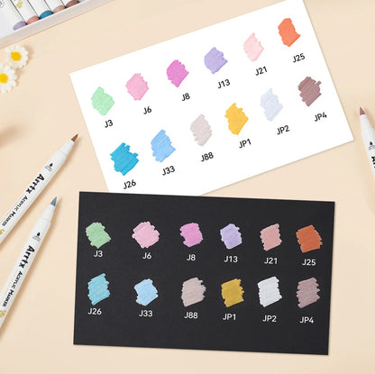 Arrtx - Acrylic Metallic Marker (12)