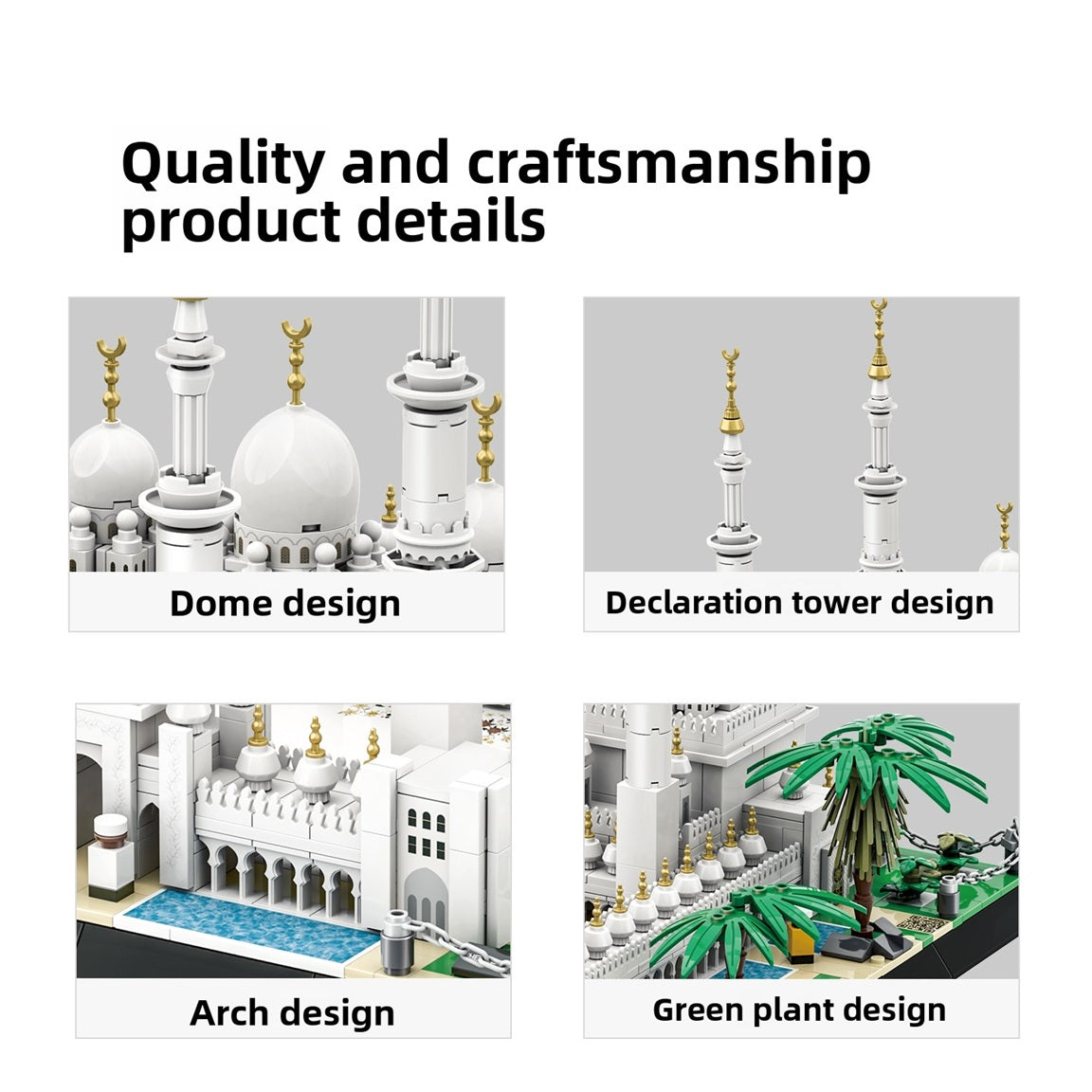 Sheikh Zayed Grand Mosque Building Block Set