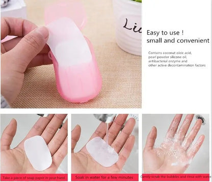 CampsBerg - Mini Travel Soap Leaf Sheets