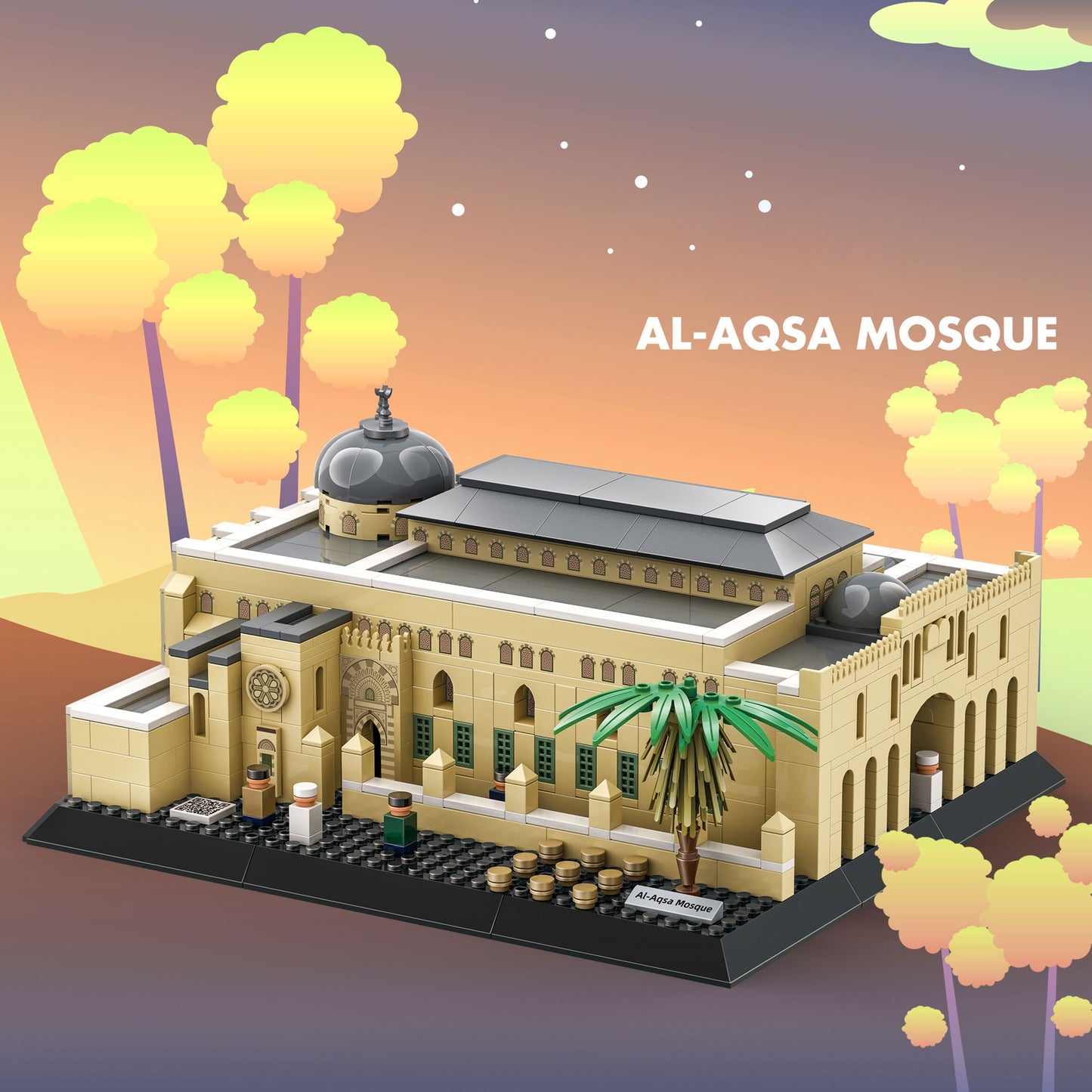 AlAqsa Mosque Building Block Set
