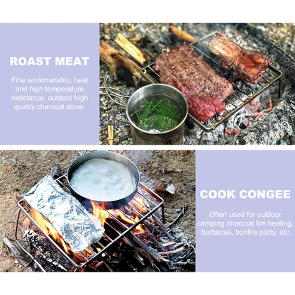 CampsBerg - Midi Minimalist Compact Floor Braai Set