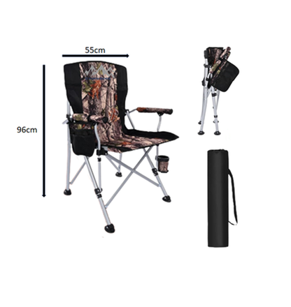 CampsBerg - Forest Camo Camping Chair