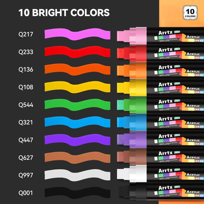 Arrtx JUMBO 15mm Acrylic Markers