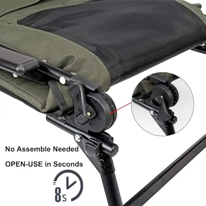 CampsBerg - Extra Large Carp Luxury Camping Chair/Bed