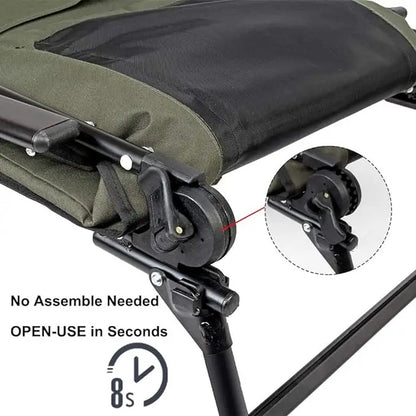 CampsBerg - Extra Large Carp Luxury Camping Chair/Bed