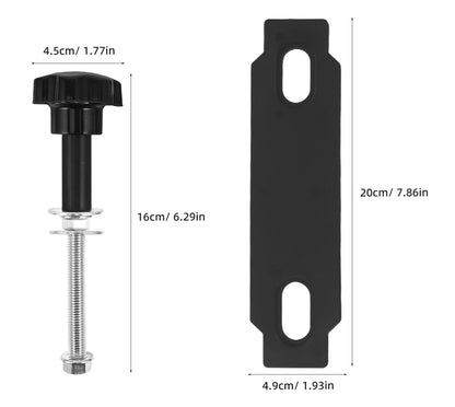CampsBerg - Mounting Bracket Kit for Recovery Traction Kit