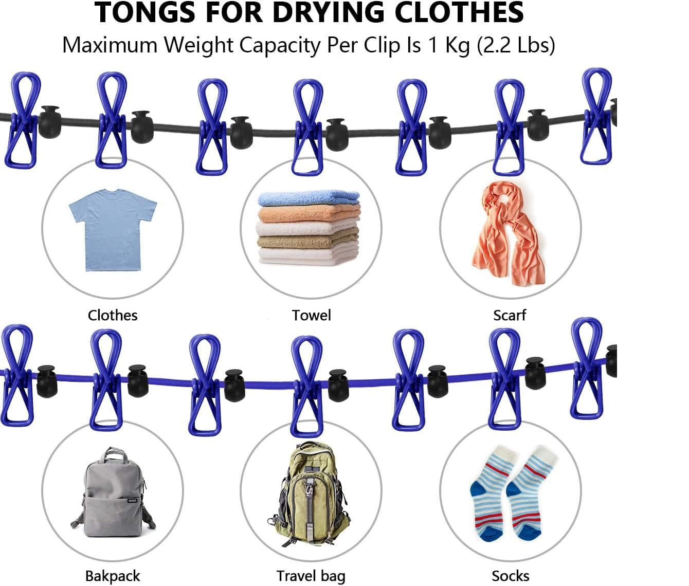 CampsBerg - Portable Washing Line