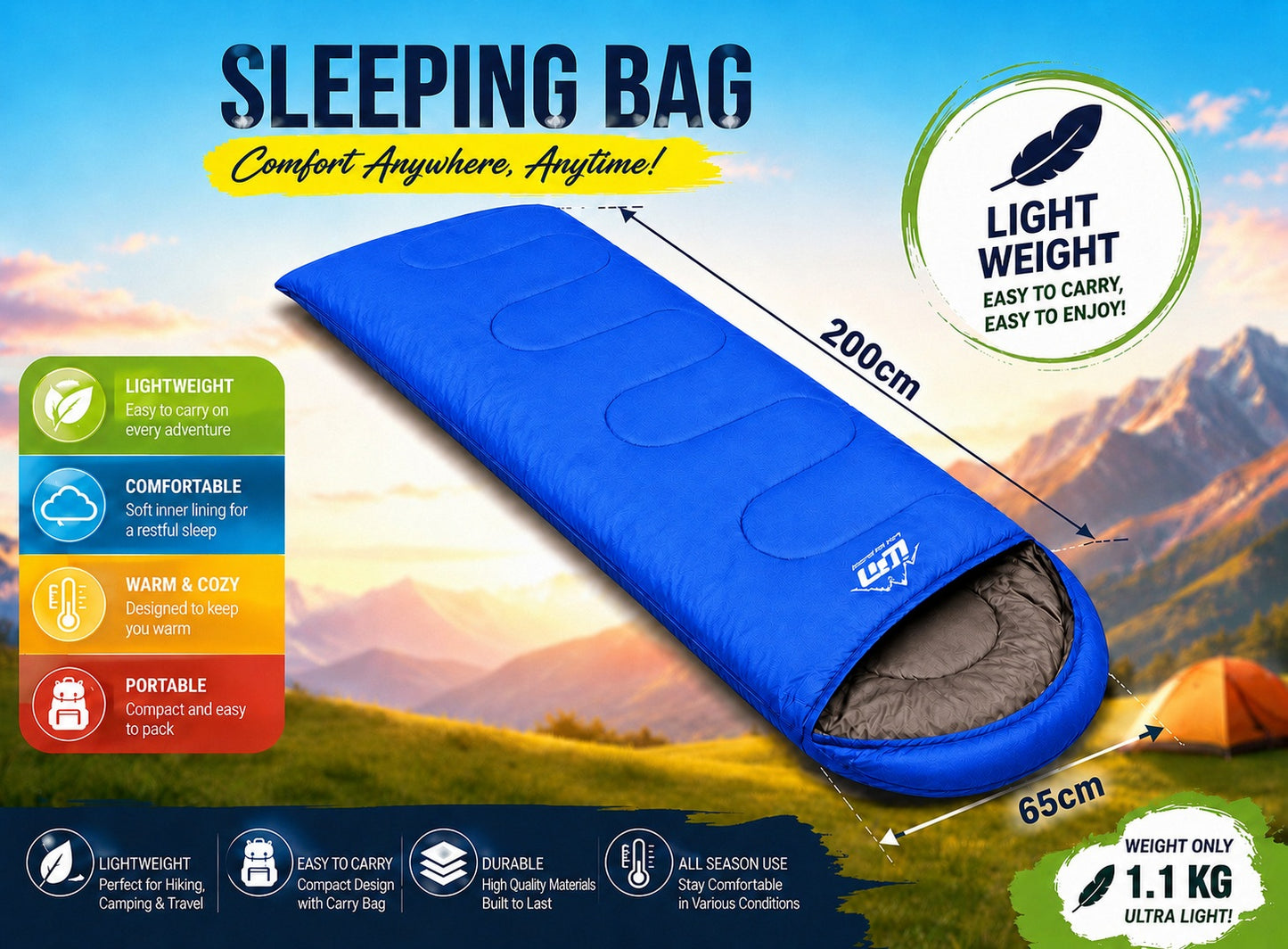 LFO - Summer Soft Sleeping Bag