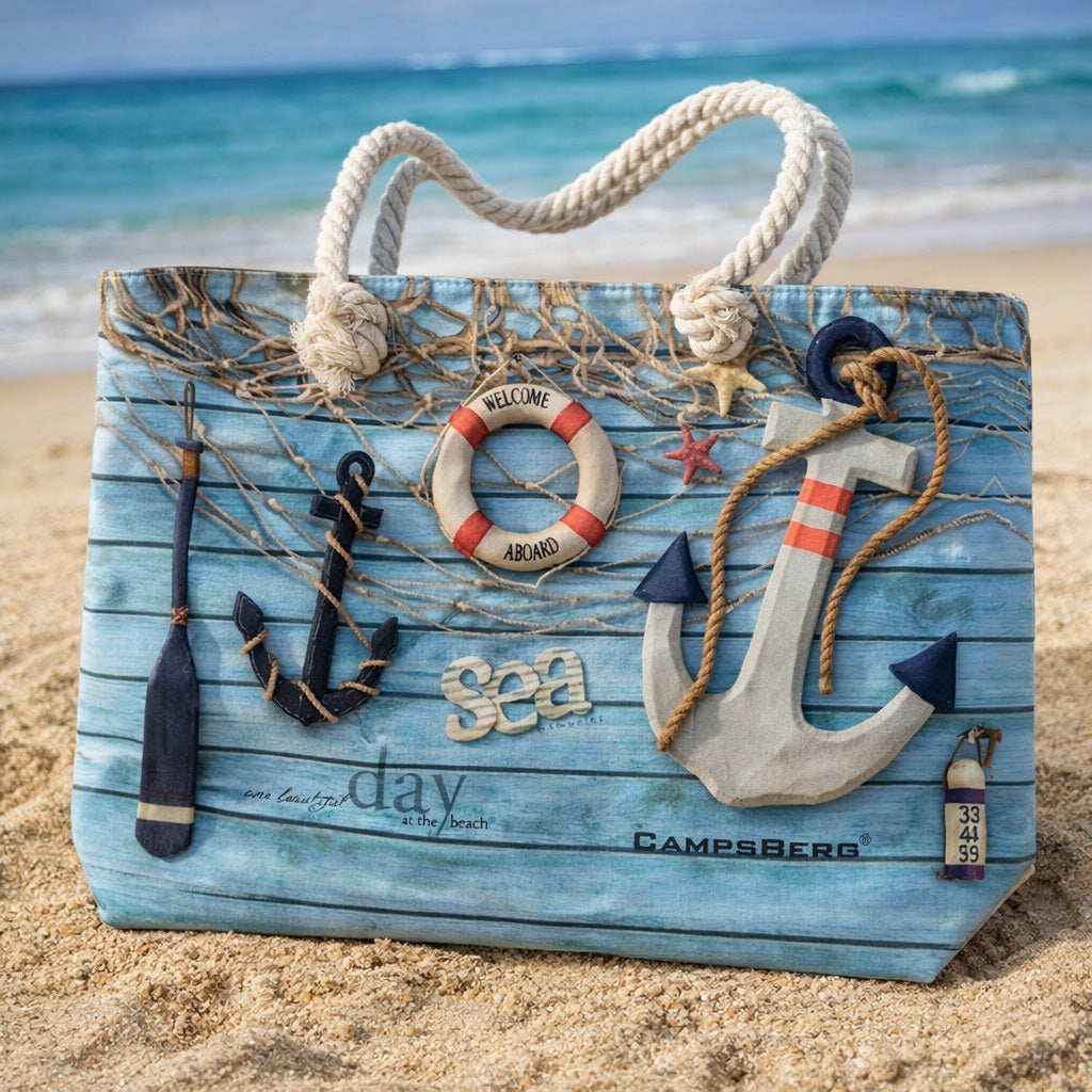 Campsberg - Beach Tote Bag