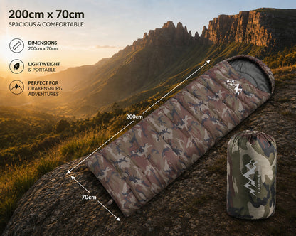 Campsberg Army Camo Sleeping Bag