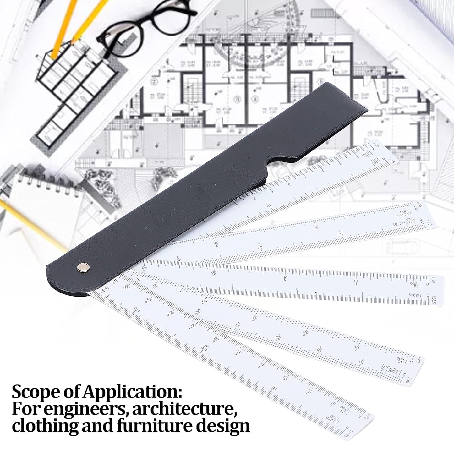 BubbleBean - Fan Scale Ruler