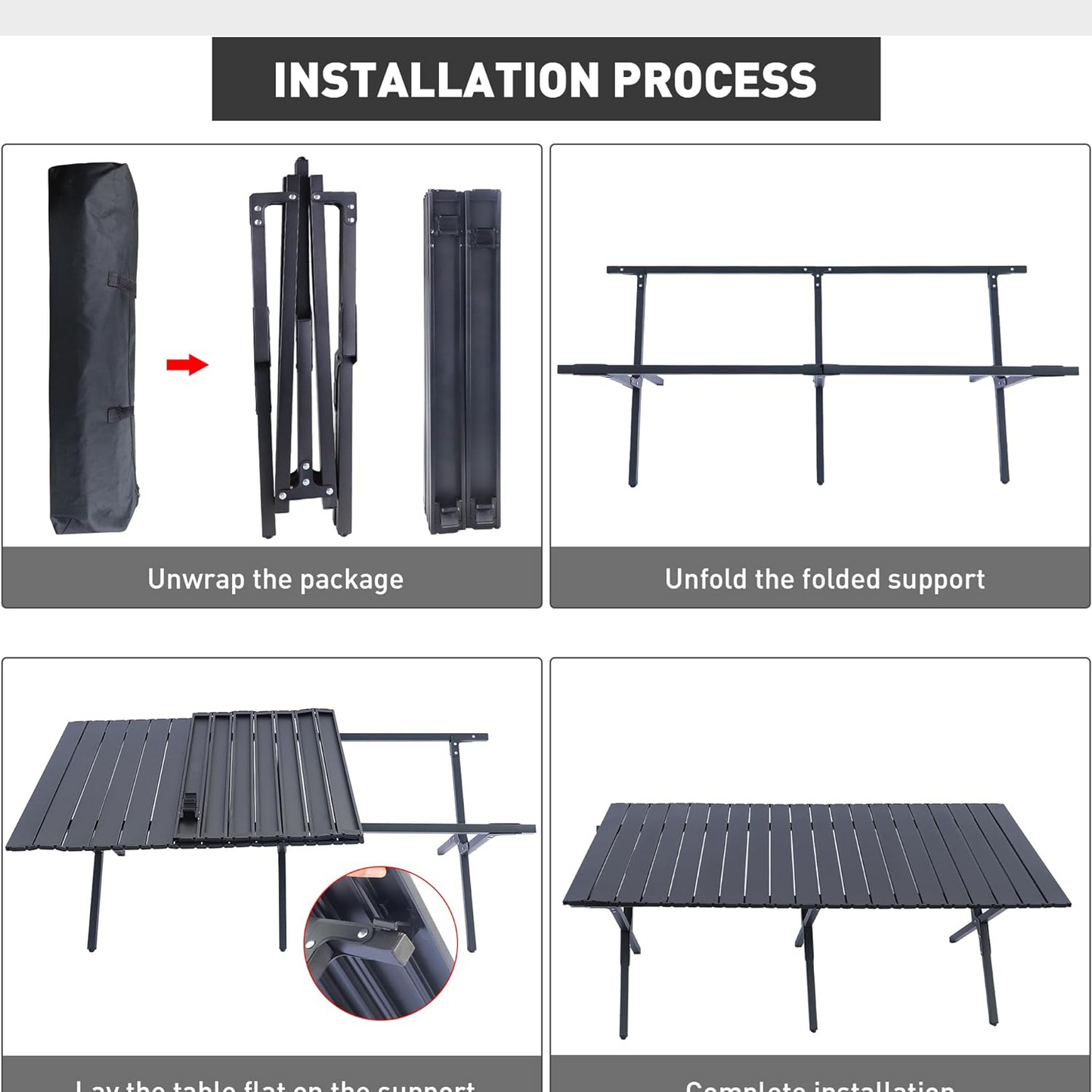 Quick Folding Camping Table