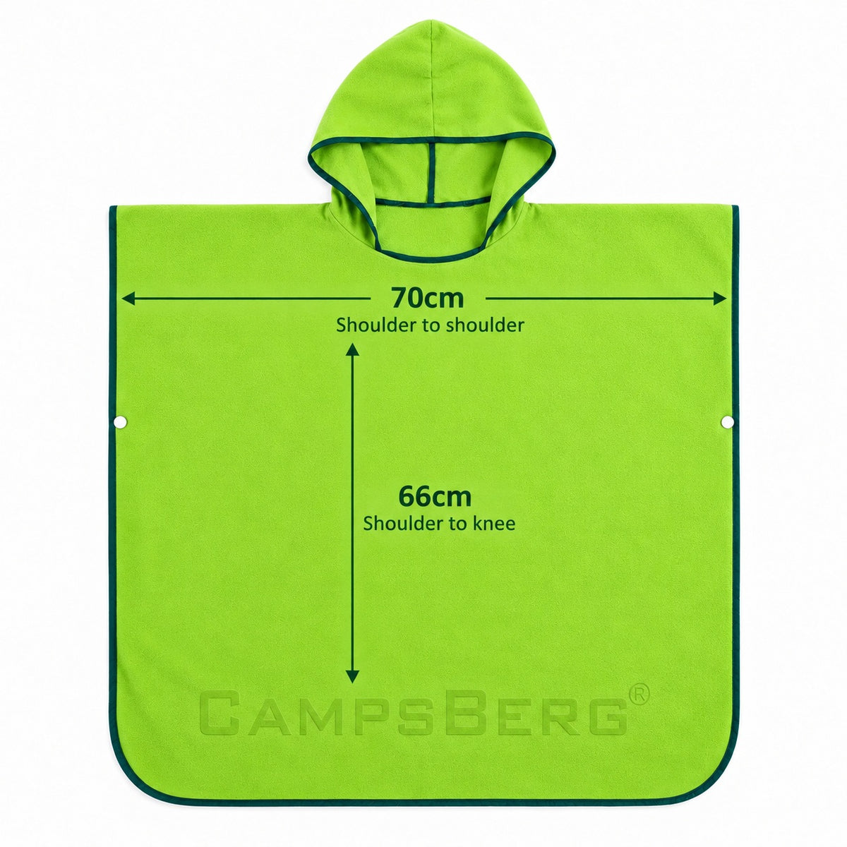 CampsBerg - Quick Dry Microfibre Kids Poncho Beach Towel