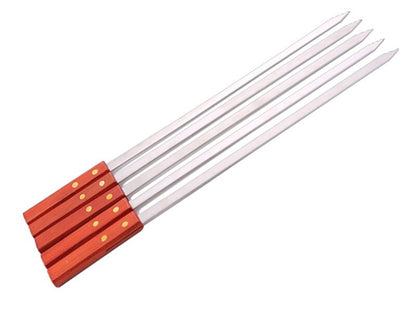 CampsBerg - Midi Braai Skewers With Wooden Handle