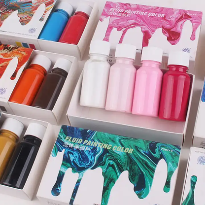 Fluid Pouring Acrylic Paint