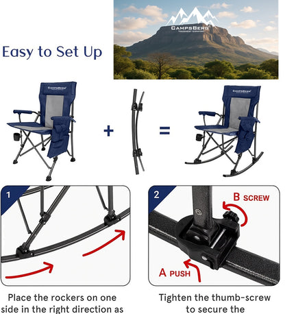 CampsBerg - Rocking Camping Chair