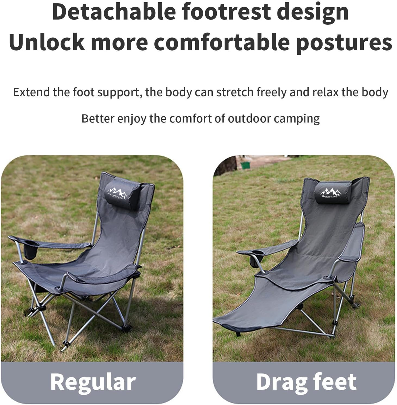 CampsBerg - Karoo Compac Legrest Camping Chair