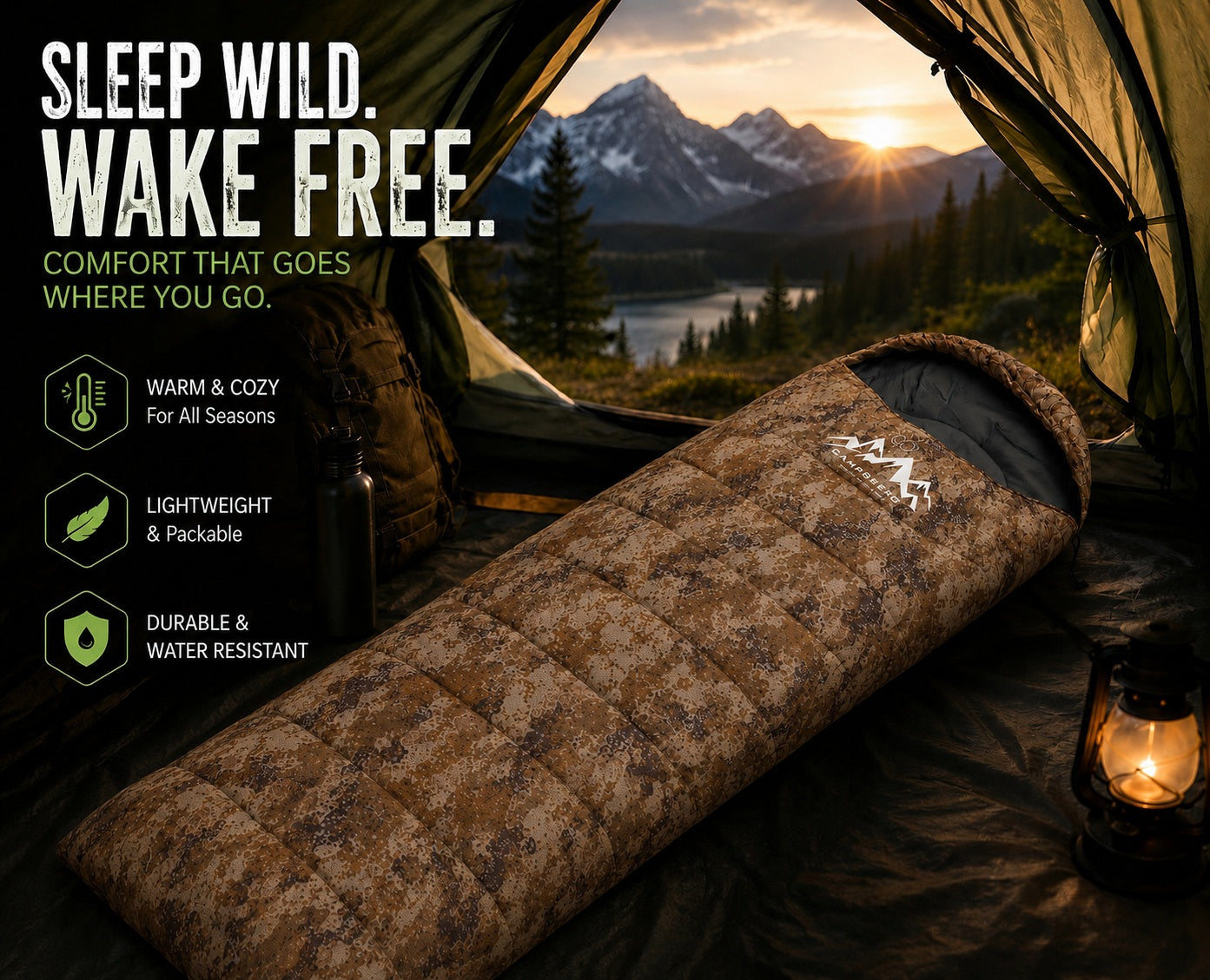 CampsBerg - Trekker All Season  Sleeping Bag