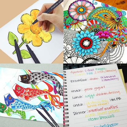 FineLiner 0.4mm Colour Pens