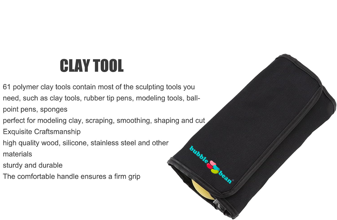 BubbleBean - 36pc Pottery Carving Set