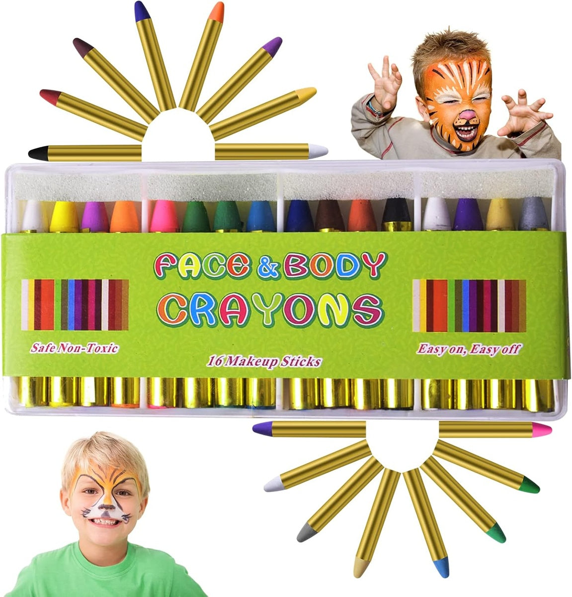 Face & Body Crayons